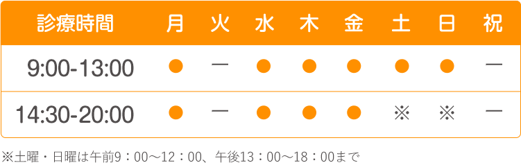 受付時間